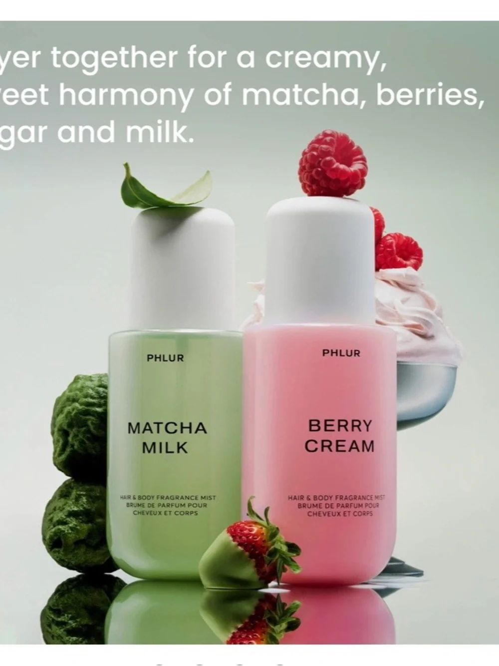 PHLUR Berry Matcha Latte Duo